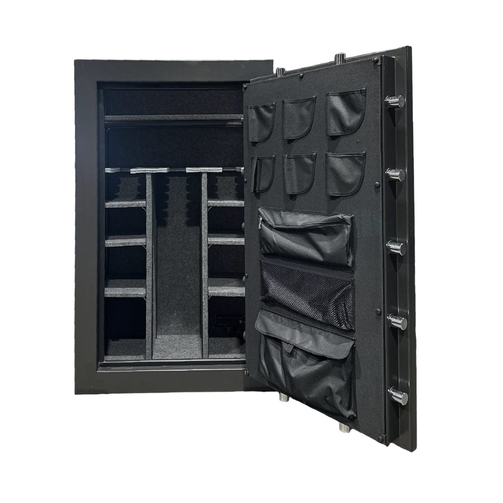 Hollon TEAL DOM-36E / GRAY DOM-36E Dominion Gun Safes with Electronic Lock | 36 Gun Capacity | 90 minute Fire Rated