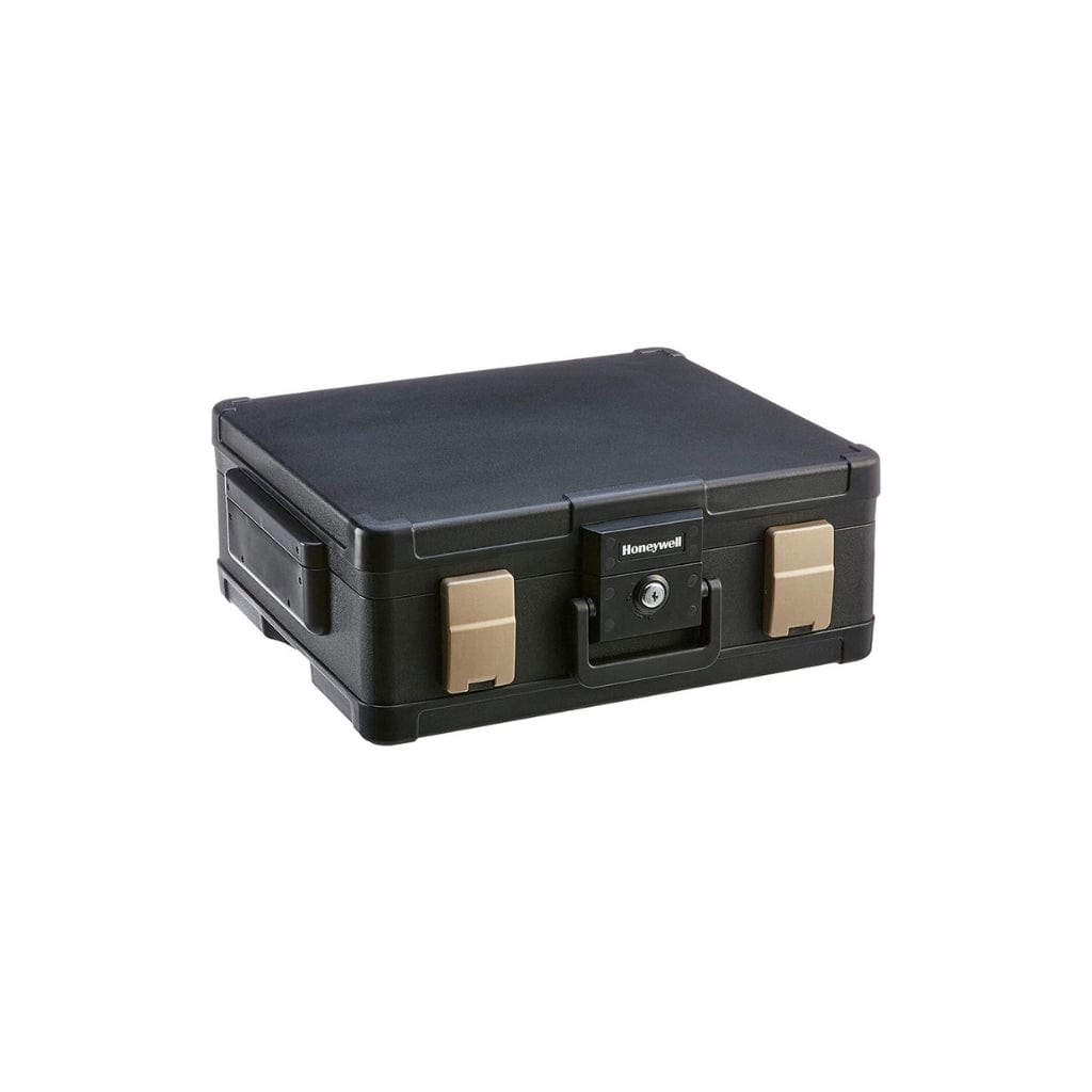 Honeywell 1104 Large Security Chest | UL Certified 60 Minute Fireproof | 100 Hour Waterproof | Dual Compression Latches