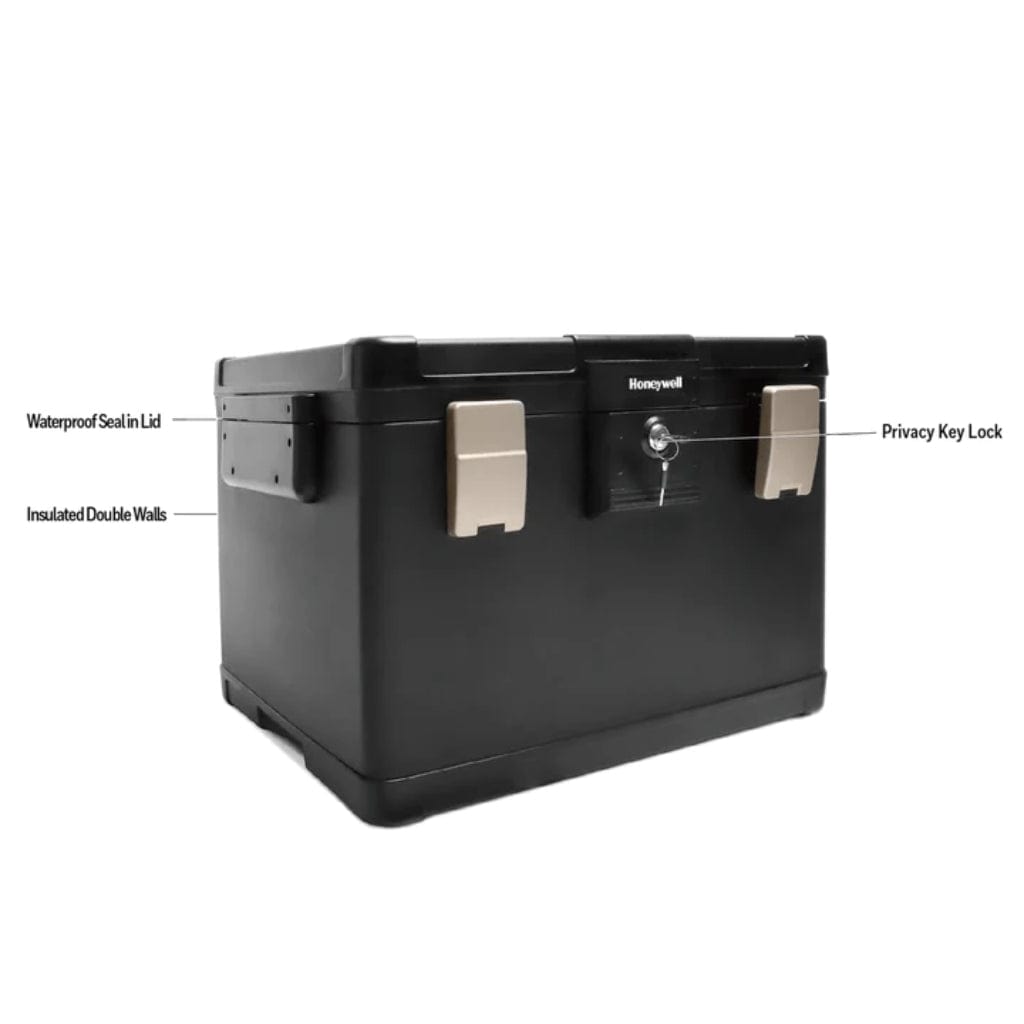 Honeywell 1108 XL File Chest | UL Certified 60 Minute Fireproof | 2 Hour Waterproof | Dual Compression Latches