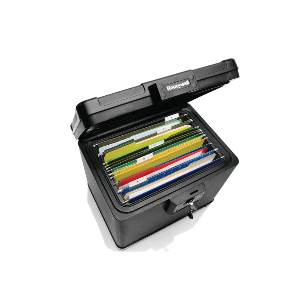 Honeywell 1506 Large Security File Chest | ETL and UL Certified 30 Minute Fireproof | 72 Hour Waterproof | Letter Size