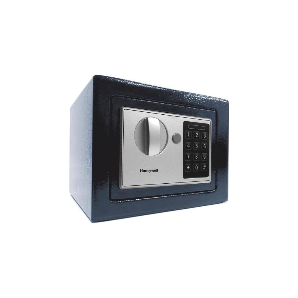 Honeywell 5605 Compact Digital Security Box | Scratch Resistant | Programmable Digital Lock | Two Live Locking Door Bolts