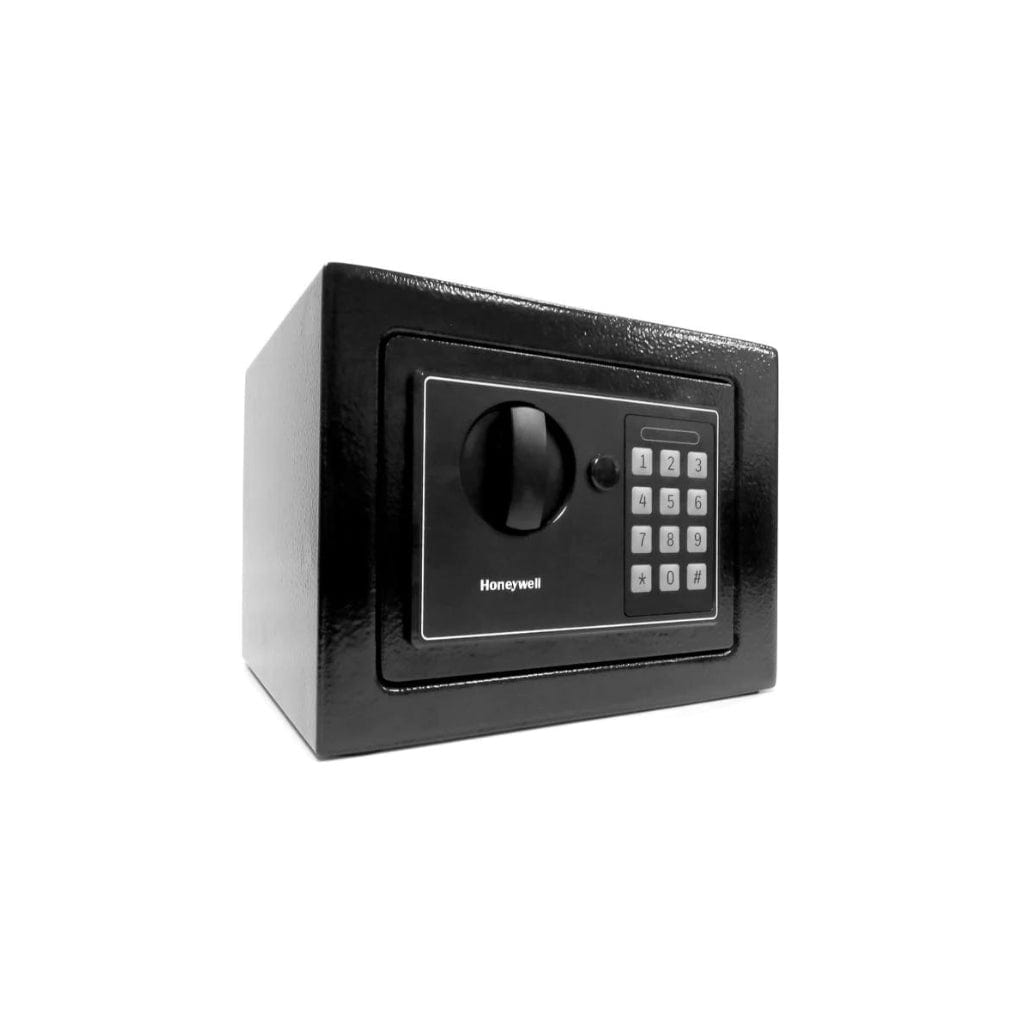 Honeywell 5605 Compact Digital Security Box | Scratch Resistant | Programmable Digital Lock | Two Live Locking Door Bolts