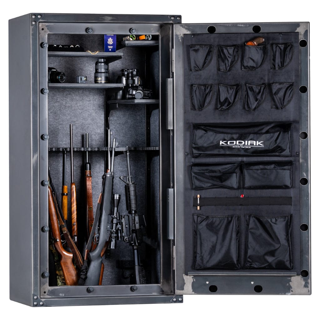 Kodiak KSX6736 Strongbox Series Safe by Rhino | Safex™ Security System | UL RSC | CA DOJ Compliant ǀ 46 Long Gun Capacity | 60 Min Fire Protection