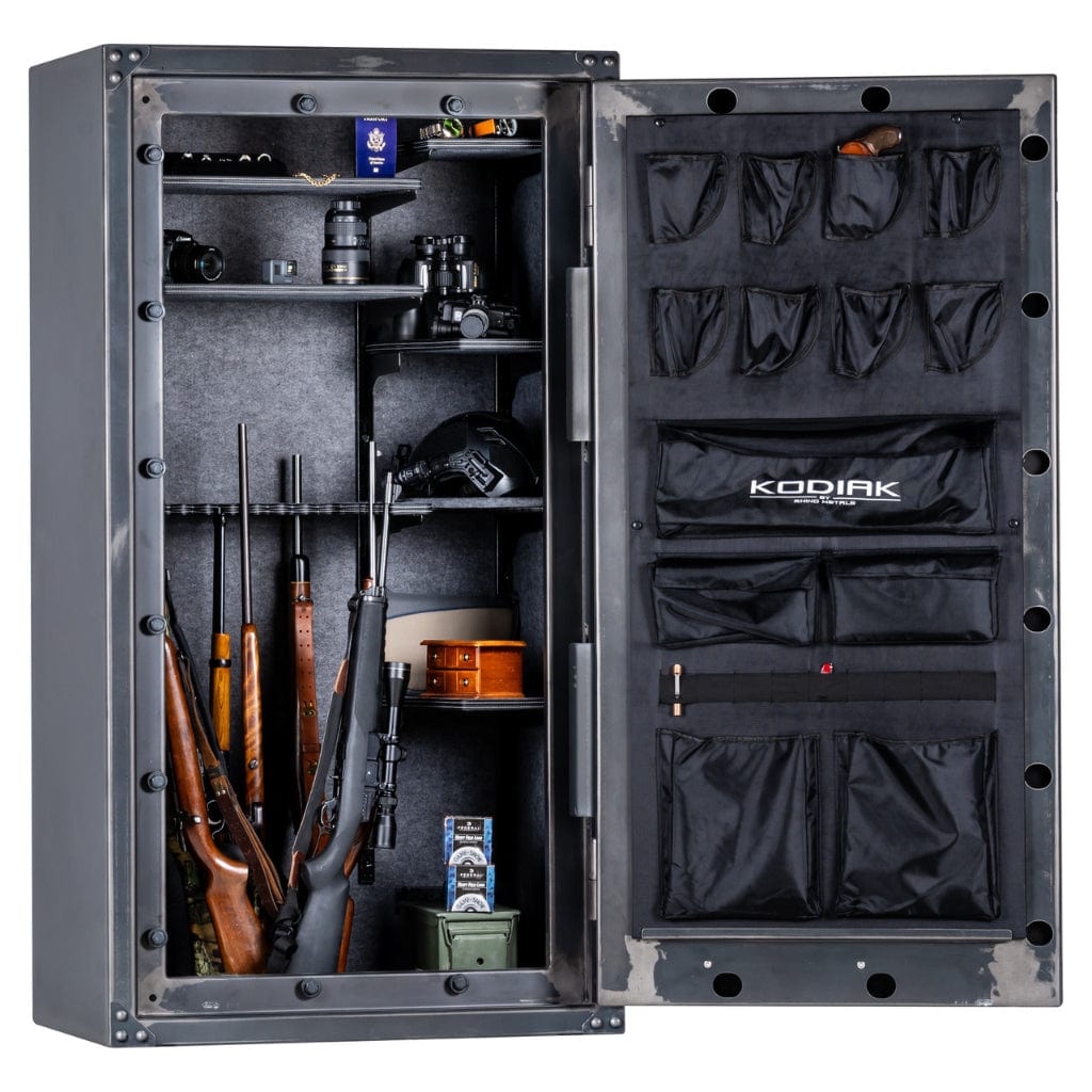 Kodiak KSX6736 Strongbox Series Safe by Rhino | Safex™ Security System | UL RSC | CA DOJ Compliant ǀ 46 Long Gun Capacity | 60 Min Fire Protection