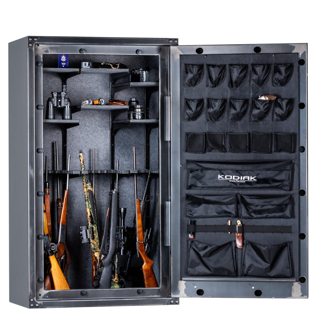 Kodiak KSX7141 Strongbox Series Safe by Rhino | Safex™ Security System | UL RSC | CA DOJ Compliant ǀ 63 Long Gun Capacity | 60 Min Fire Protection