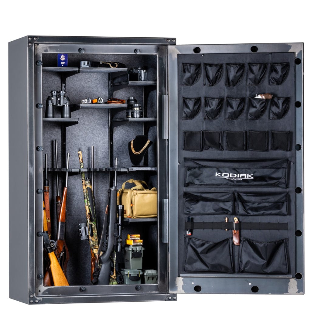 Kodiak KSX7141 Strongbox Series Safe by Rhino | Safex™ Security System | UL RSC | CA DOJ Compliant ǀ 63 Long Gun Capacity | 60 Min Fire Protection