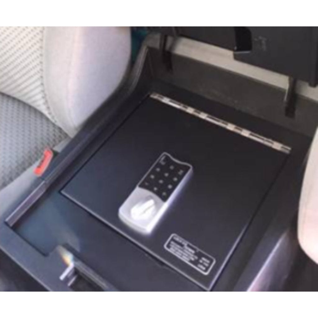 Lock&#39;er Down LD2013EX EXxtreme Console Safe for Toyota Tundra (2007-2013) &amp; Toyota Sequoia (2008-2021) | Heavy 12 Gauge Steel | 4 Point Locking System