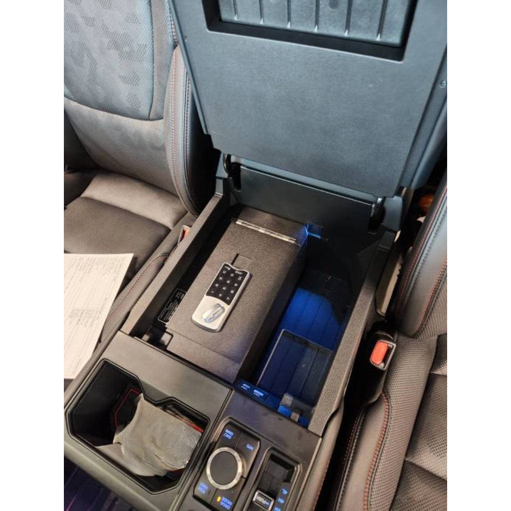 Lock&#39;er Down LD2073EX EXxtreme Console Safe for Toyota Tundra (2022-2024) | Heavy 12 Gauge Steel | 4 Point Locking System