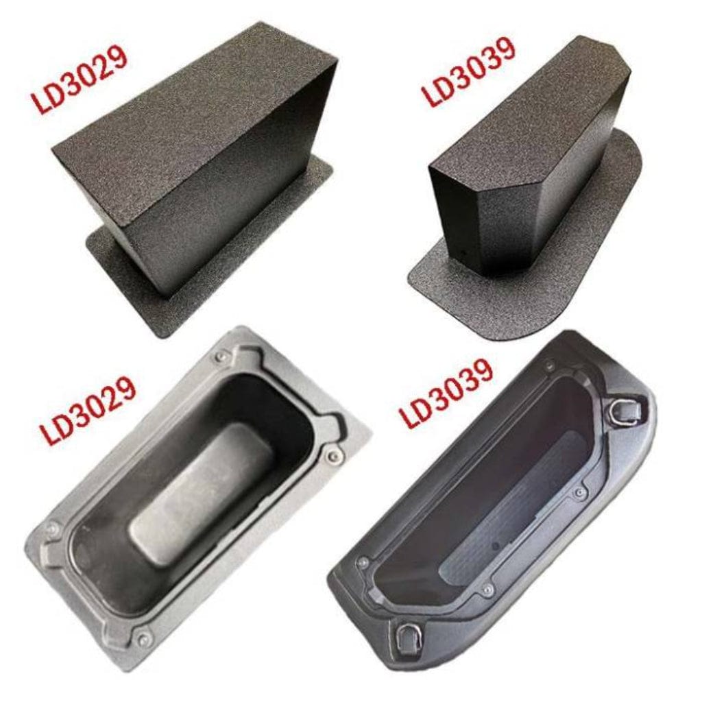 Lock&#39;er Down LD3029EX EXxtreme SUVault for Dodge Ram (2009-2018), Dodge Power Wagon (2019-2021) | Heavy 12 Gauge Steel | 4 Point Locking System