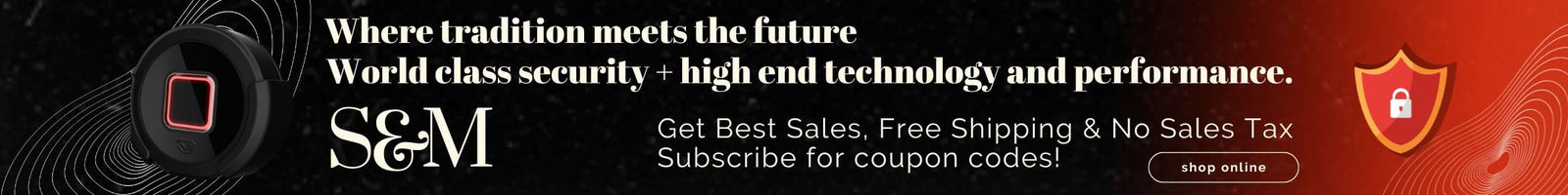 Safes and more homepage banner