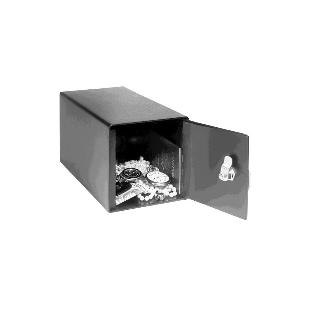 Perma-Vault PV-27S In-Room Deposit Box Safe | Horizontal Installation | Security Cam Lock | Heavy Gauge Steel