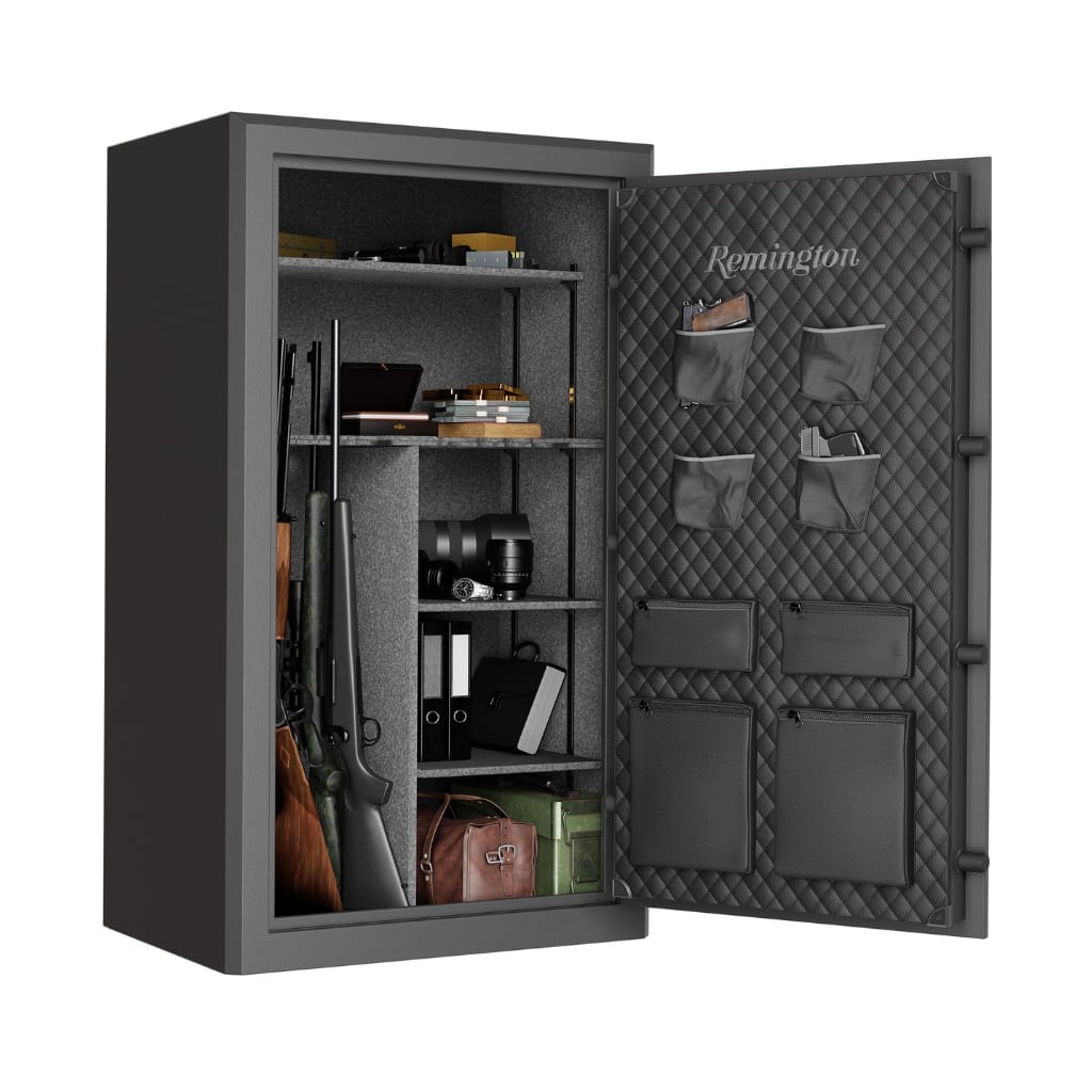 Remington SECSA24-RA5530 Range Series Gun Safe | CA DOJ Approved | 30 + 4 Gun Capacity | 40 Minute Fire Rated