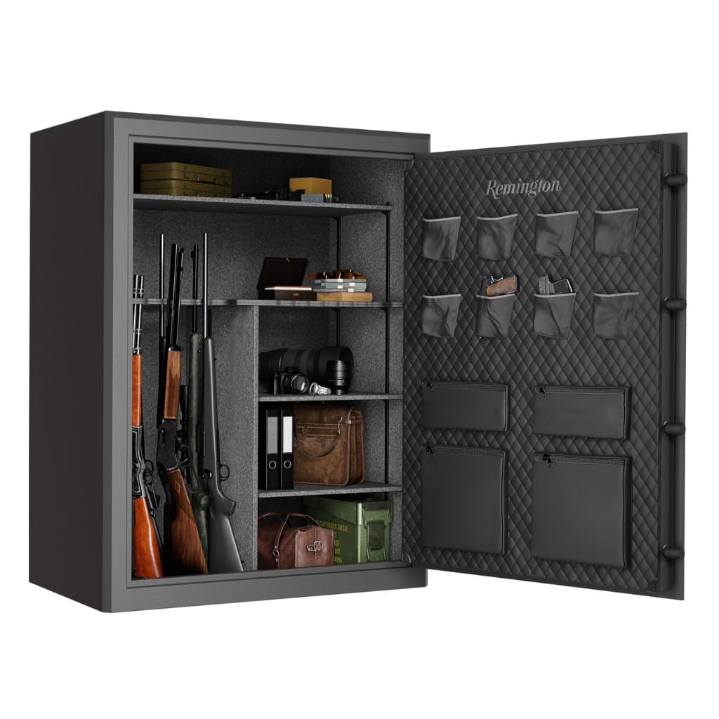 Remington SECSA24-RA5564 Range Series Gun Safe | CA DOJ Approved | 64 + 8 Gun Capacity | 40 Minute Fire Rated