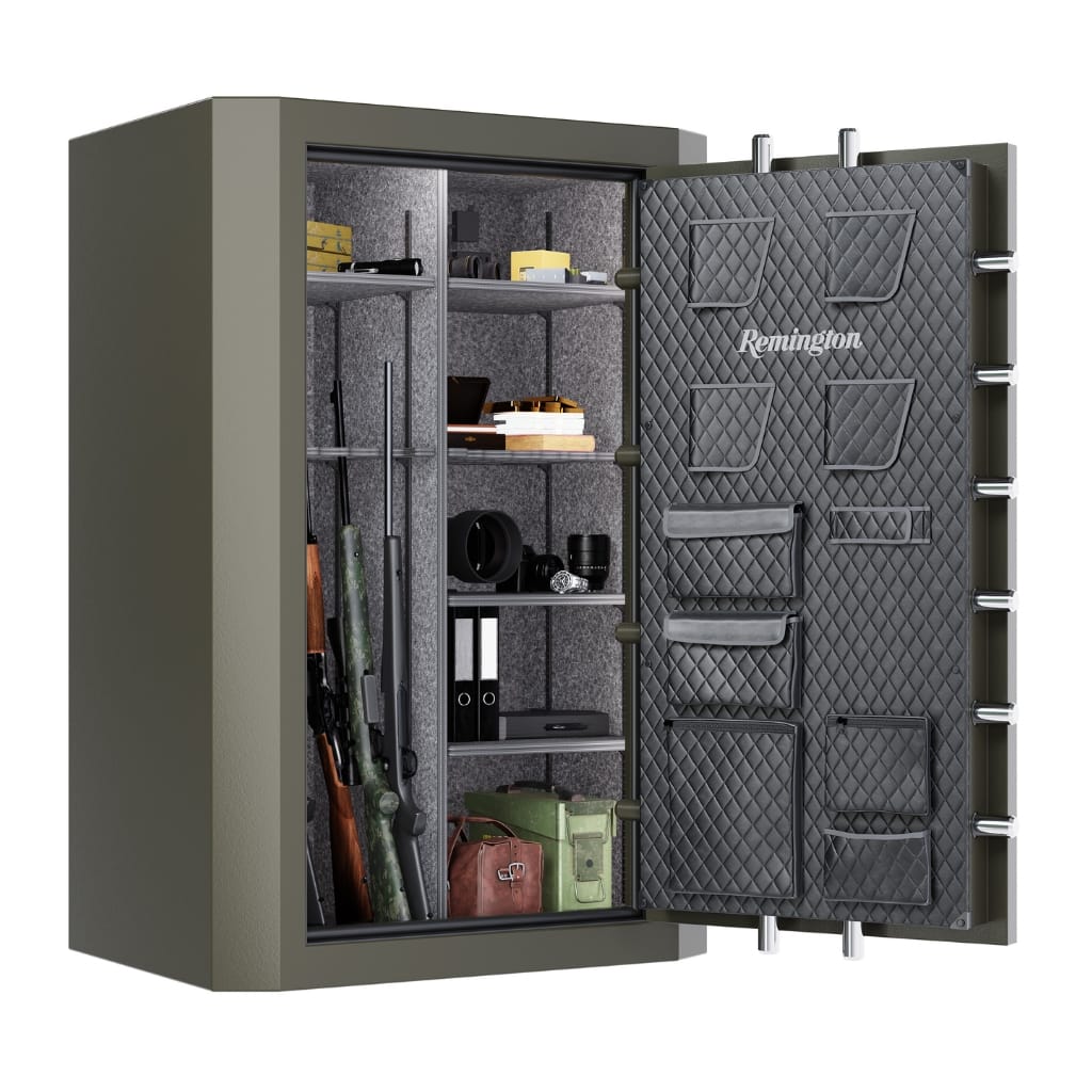 Remington SECSAR5944-BG Big Green Series Gun Safe | CA DOJ Approved | 44 + 4 Gun Capacity | 90 Minute Fire Rated