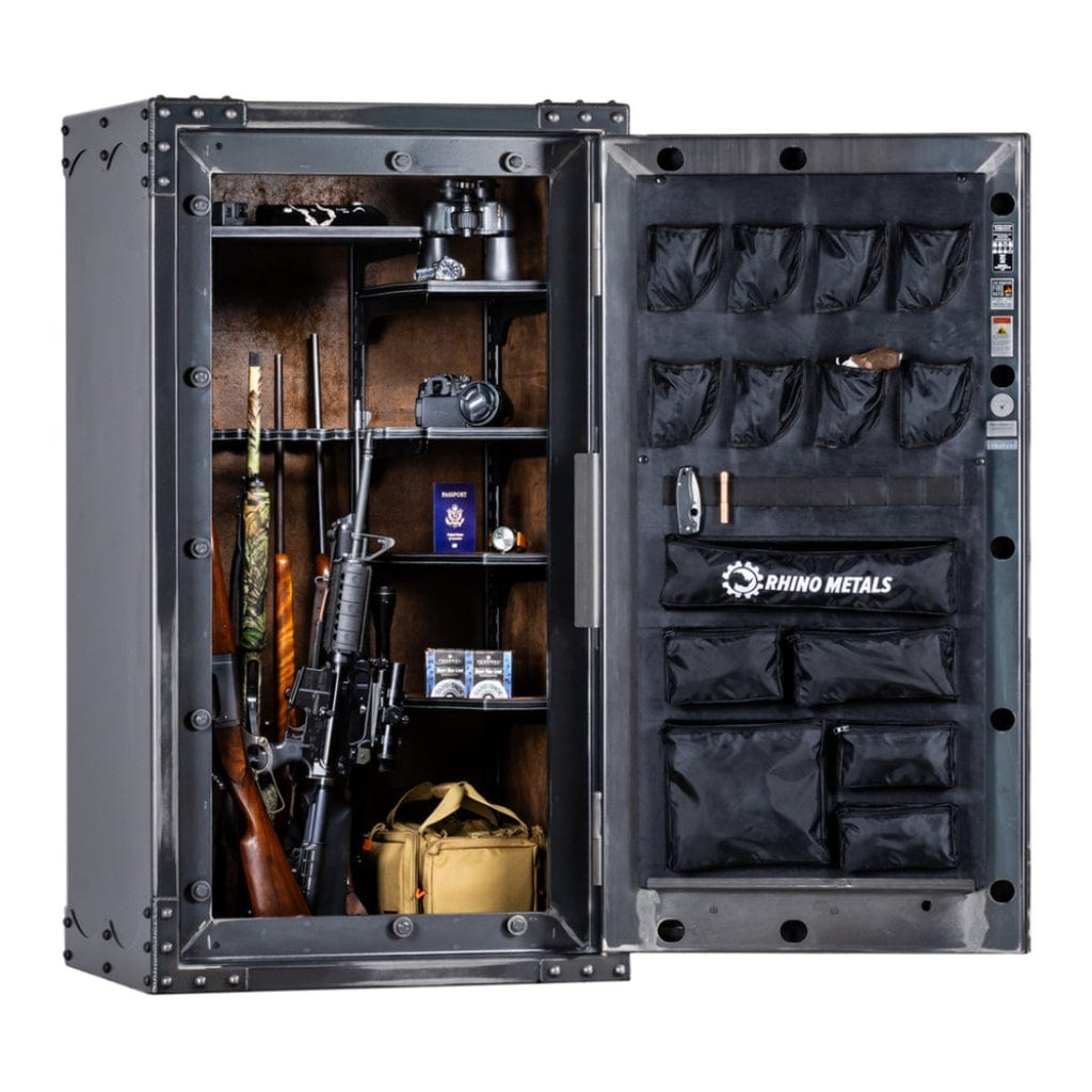 Rhino AIX6033 Ironworks AIX Series Gun Safe | UL RSC Certified / CA DOJ Compliant | 42 Long Gun Capacity | 130 Minute Fire Rated