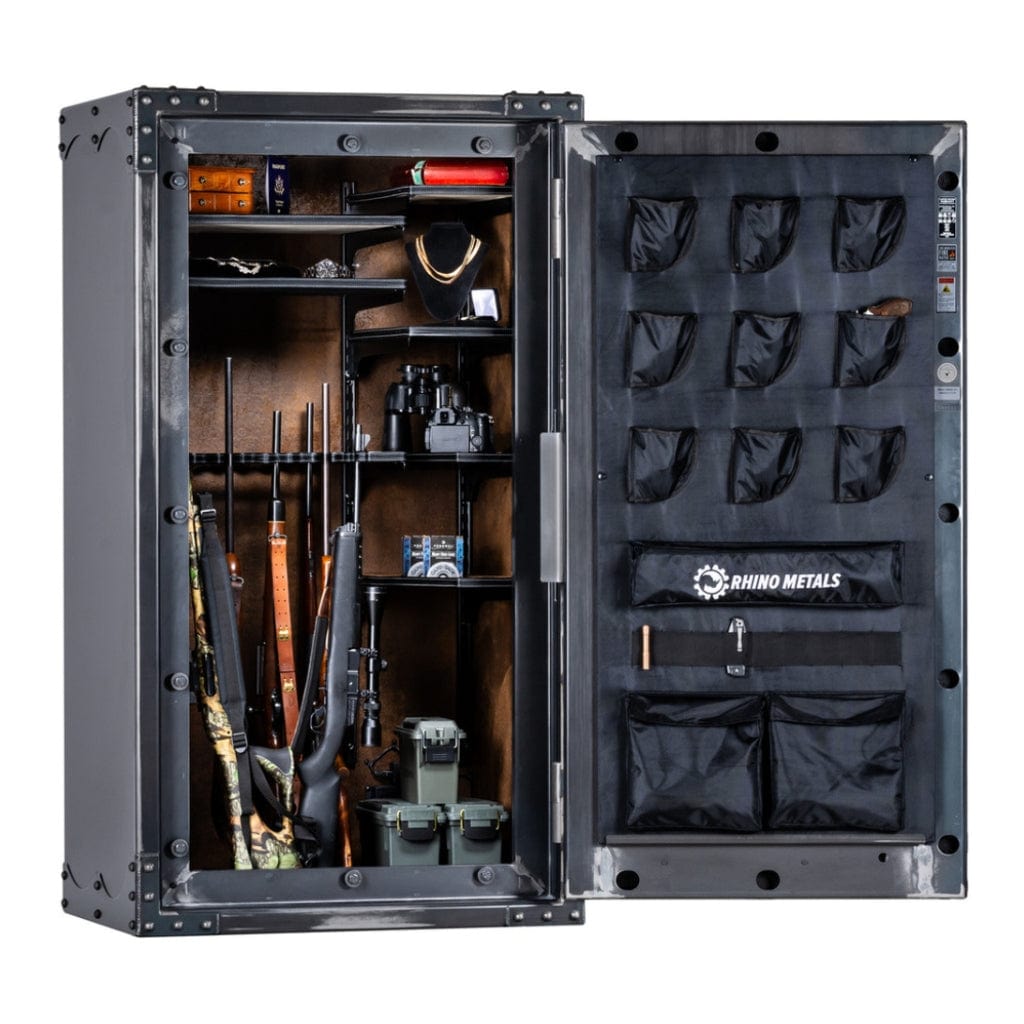 Rhino AIX6636 Ironworks AIX Series Gun Safe | UL RSC Certified / CA DOJ Compliant | 45 Long Gun Capacity | 130 Minute Fire Rated