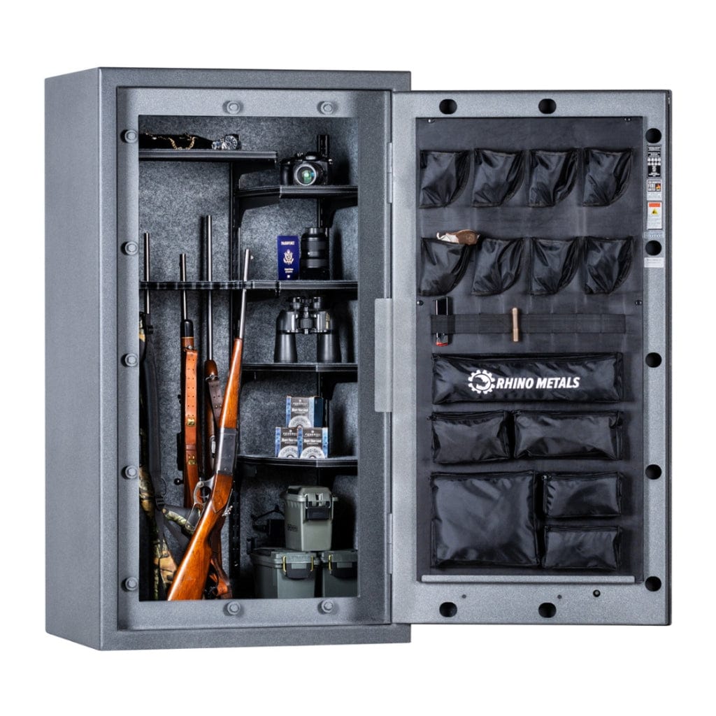 Rhino AX6033 AX Series Safe | Safex™ Security System | UL RSC | CA DOJ Compliant ǀ 42 Long Gun Capacity | 120 Min Fire Protection