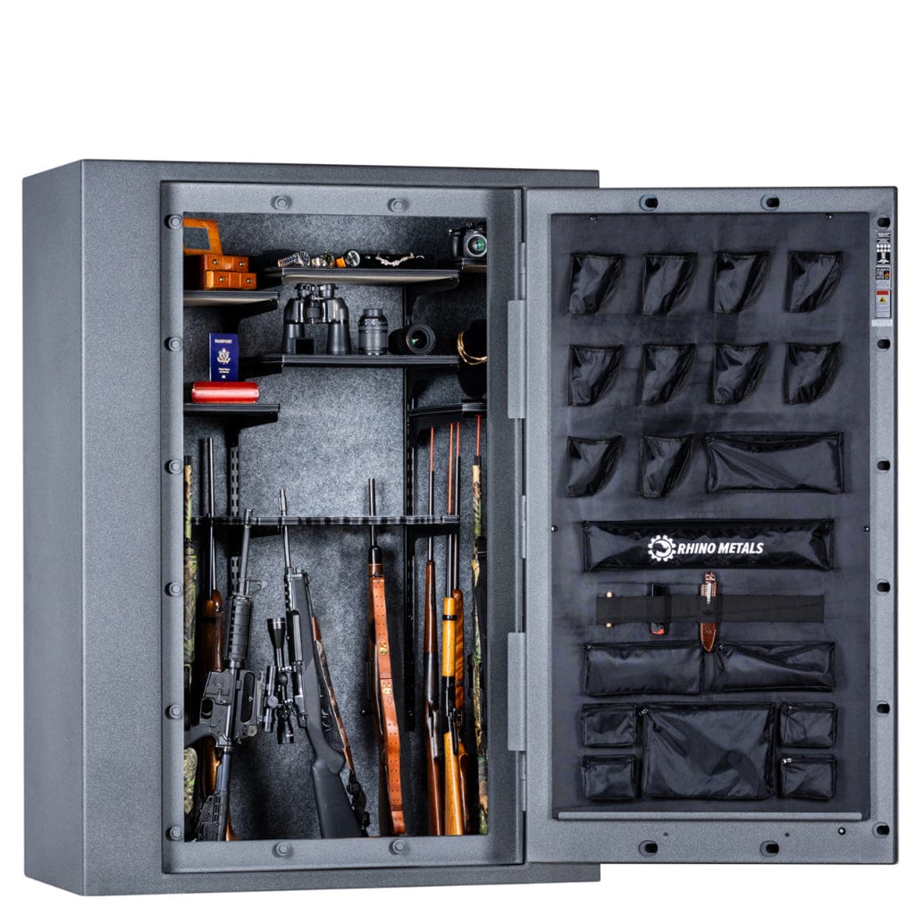 Rhino AX7253 AX Series Safe | Safex™ Security System | UL RSC | CA DOJ Compliant | 78 Long Gun Capacity | 120 Min Fire Protection