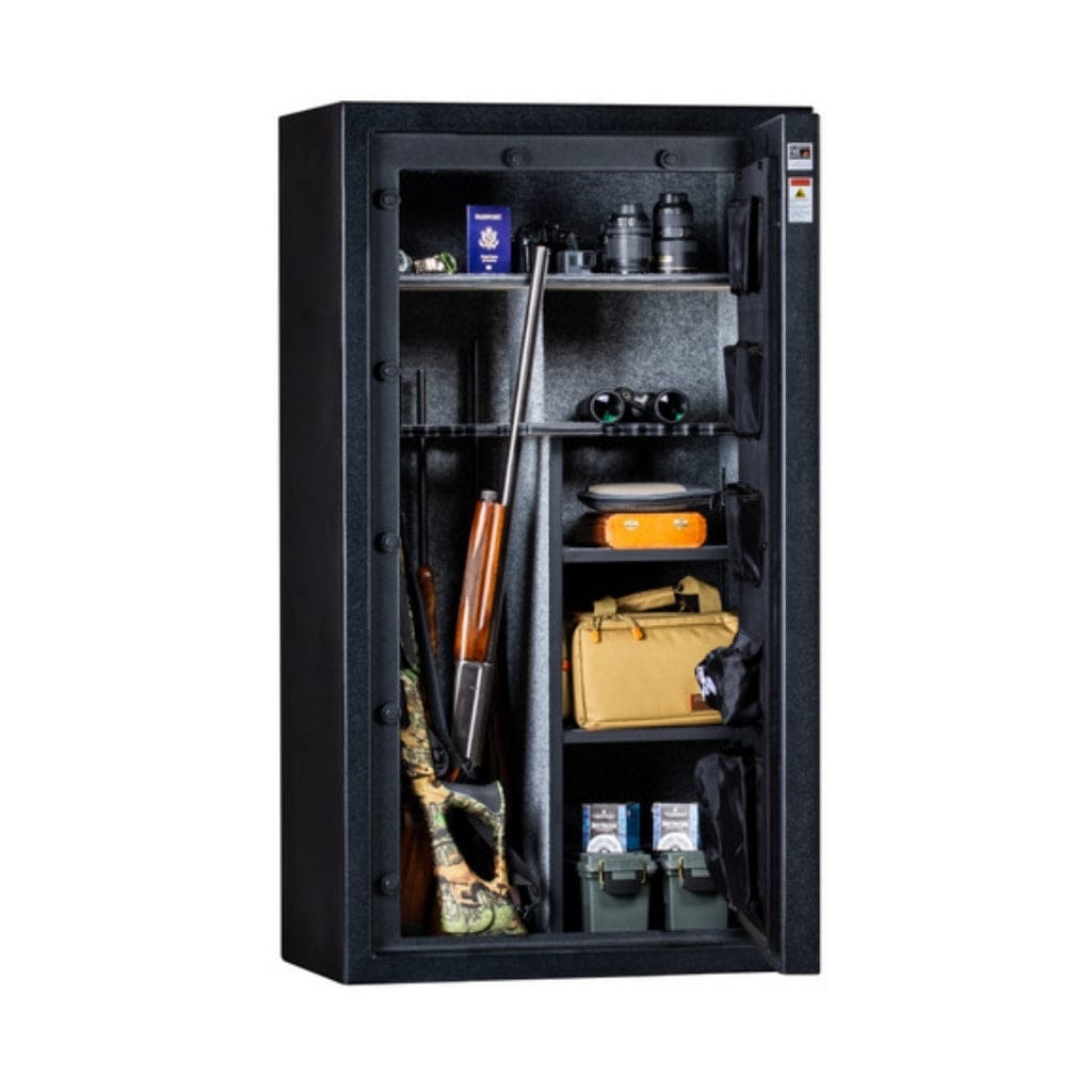 Rhino FFX6033 Falcon Series Gun Safe | CA DOJ Firearm Safety Device | 44 Long Gun Capacity | 40 Min Fire Protection