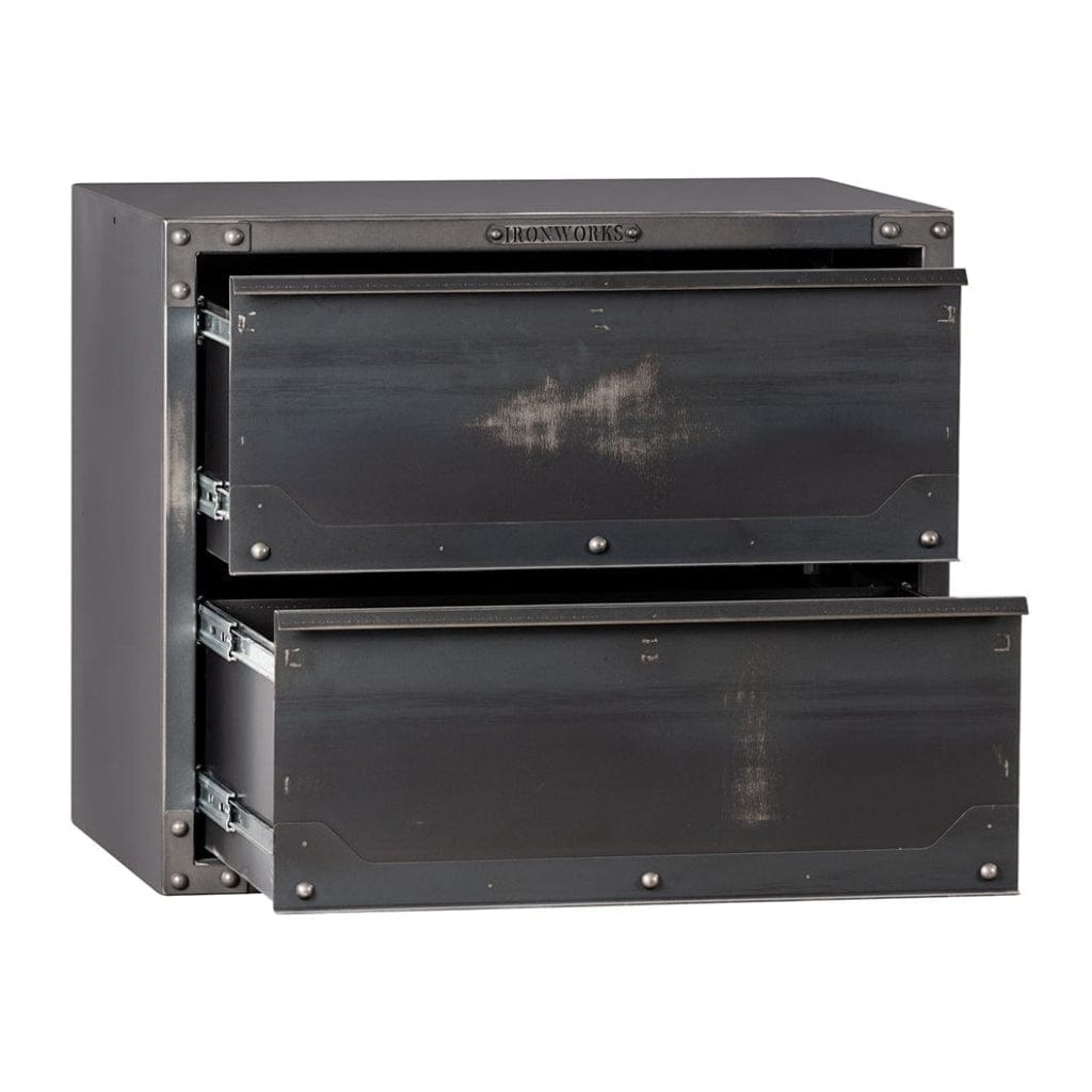 Rhino IWSC3036 Ironworks Lateral File Cabinet | Office Furniture | 175 LBS