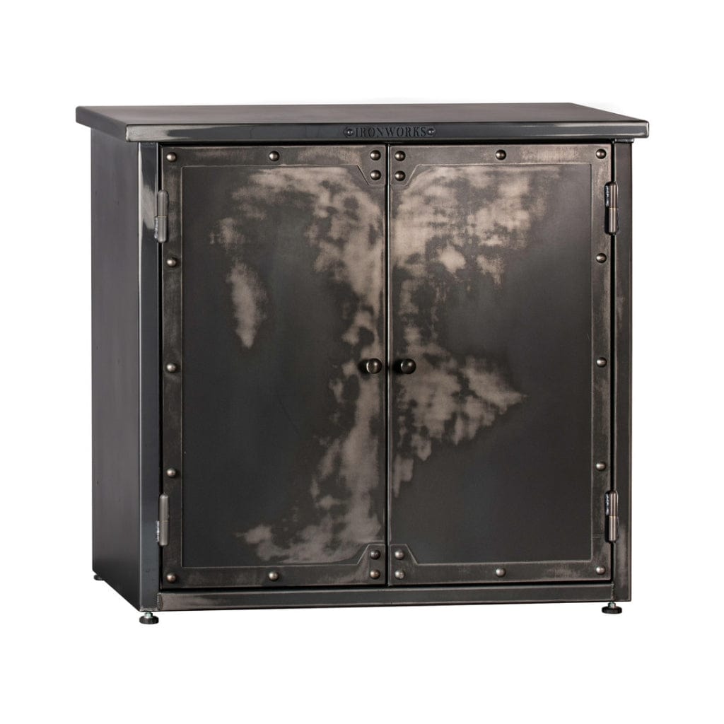 Rhino IWSC364018 / IWSC364024 Ironworks Credenza Cabinet | Home Furniture | 36"H x 40"W x 18"/24"D | 220 LBS
