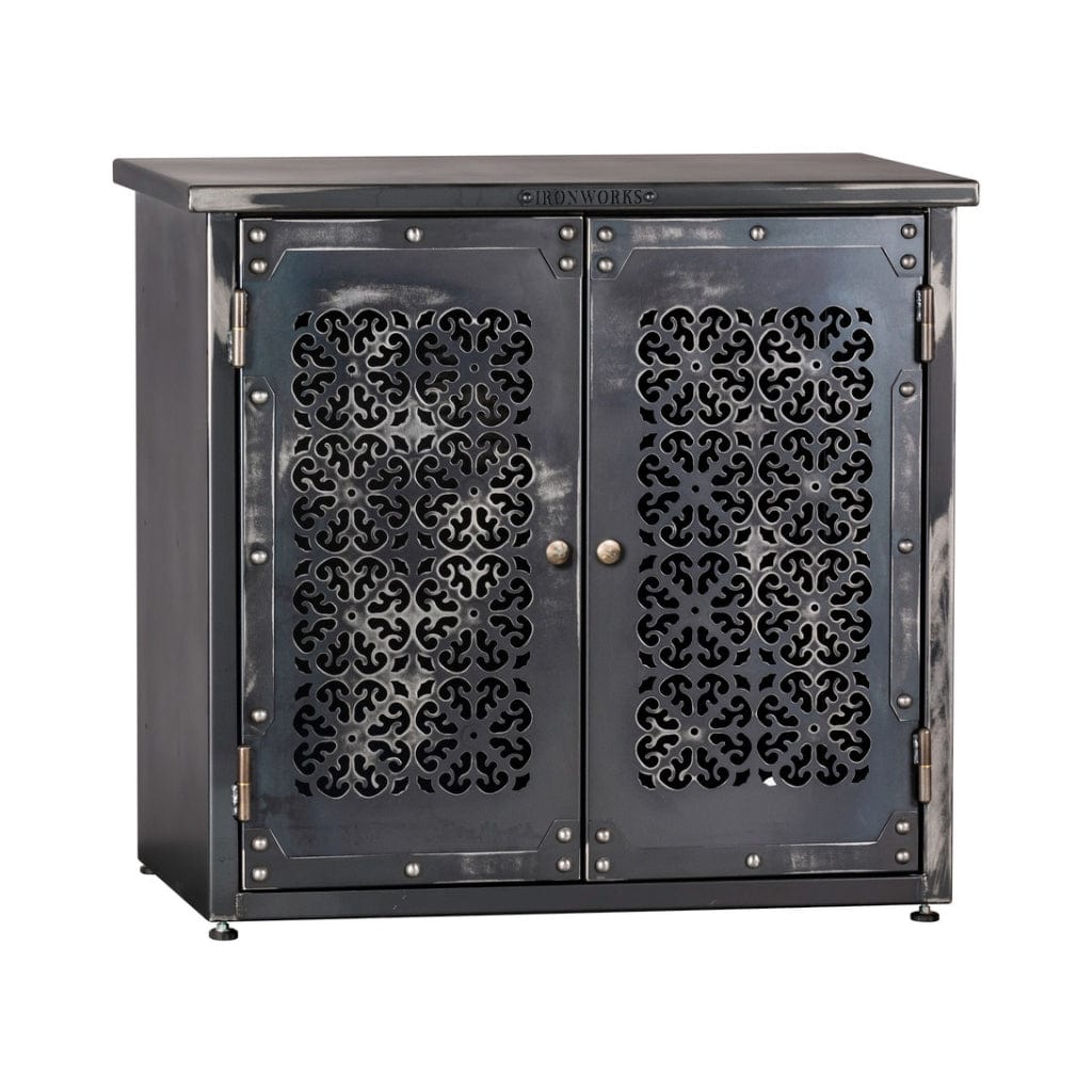 Rhino IWSC364018 / IWSC364024 Ironworks Credenza Cabinet | Home Furniture | 36"H x 40"W x 18"/24"D | 220 LBS