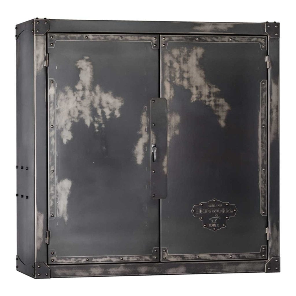 Rhino IWSC7272D Ironworks Storage (Reloading) Cabinet | Home Furniture | 72"H x 72"W x 28"D | 1140 LBS