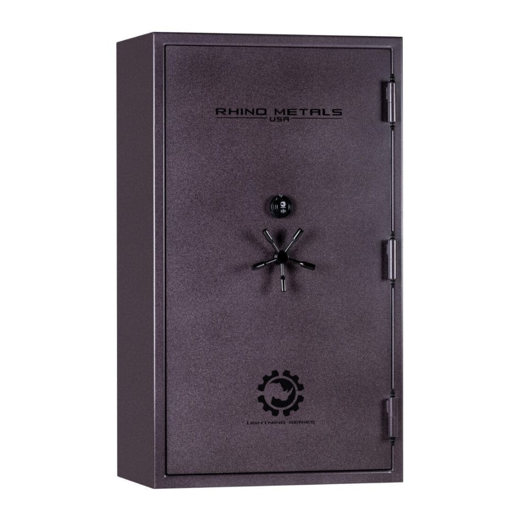 Rhino LX7241 Lightning Series Gun Safe | Safex™ Security System | UL RSC | CA DOJ Compliant | 60 Long Gun Capacity | 120 Min Fire Protection