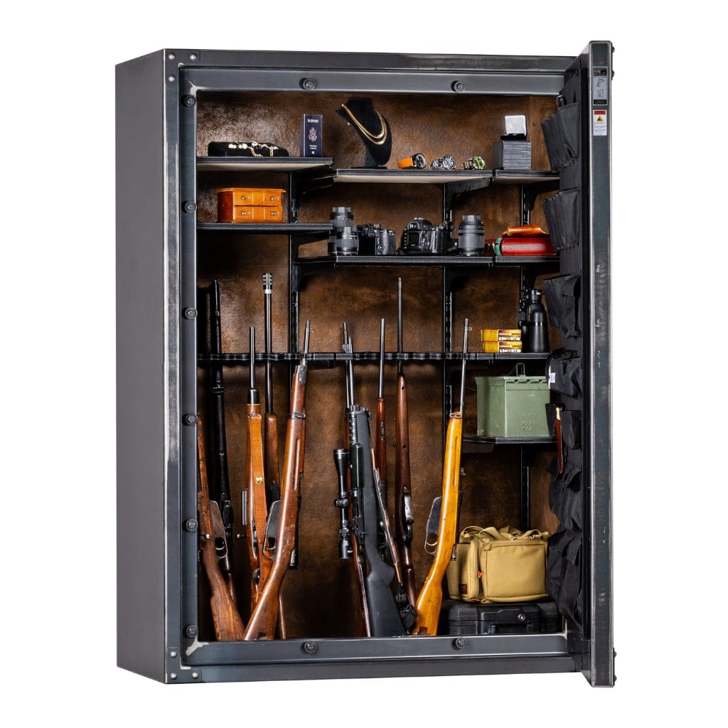 Rhino RSX7253 Raptor Series Gun Safe | UL RSC Rated / CA DOJ Compliant | 78 Long Gun Capacity | 80 Min Fire Protection