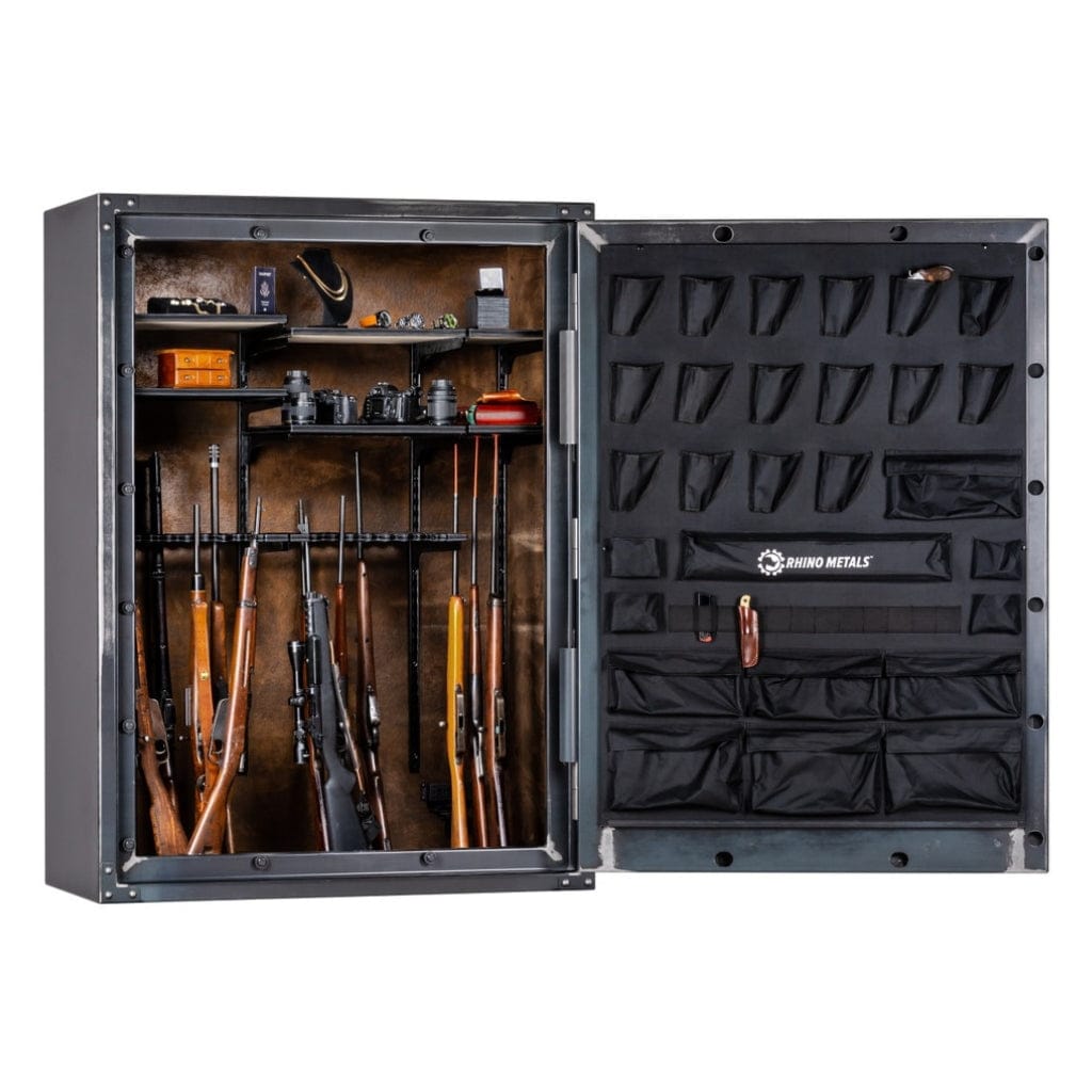 Rhino RSX7253 Raptor Series Gun Safe | UL RSC Rated / CA DOJ Compliant | 78 Long Gun Capacity | 80 Min Fire Protection