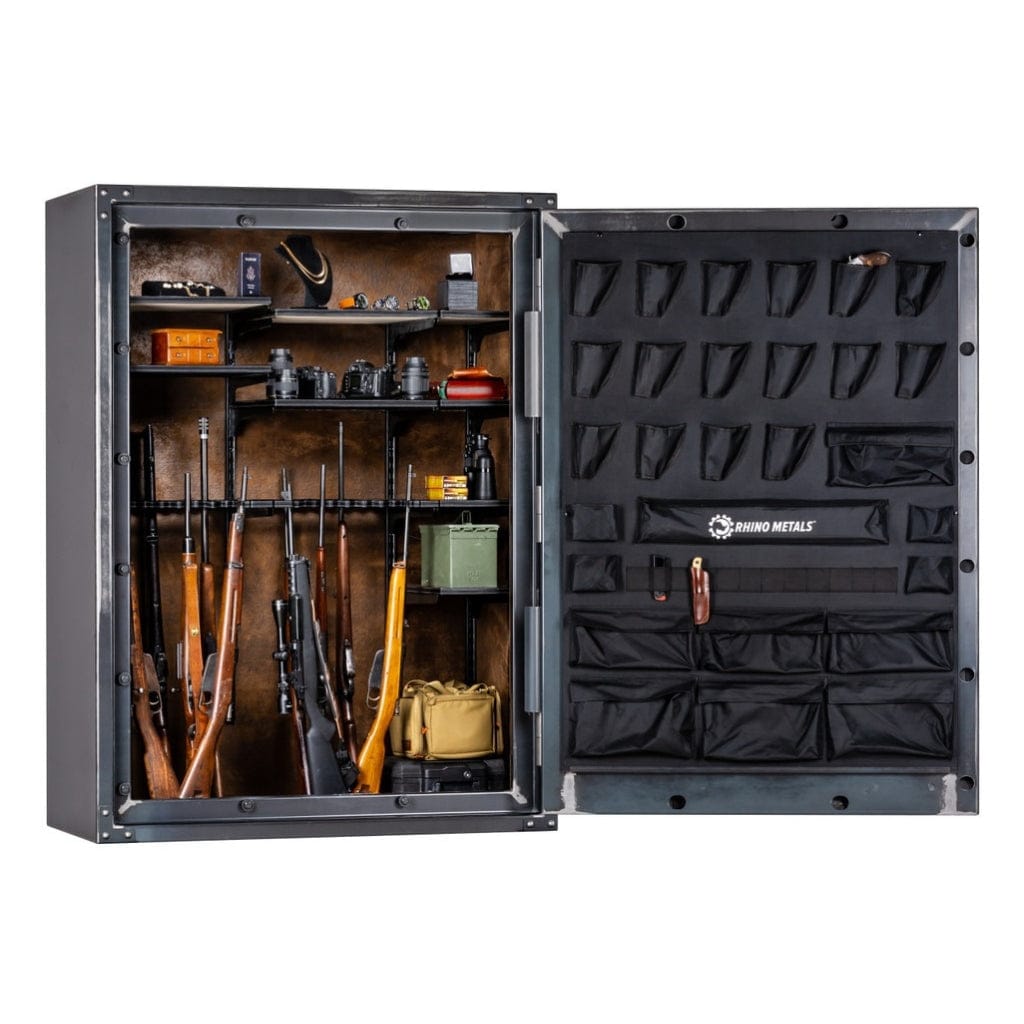 Rhino RSX7253 Raptor Series Gun Safe | UL RSC Rated / CA DOJ Compliant | 78 Long Gun Capacity | 80 Min Fire Protection