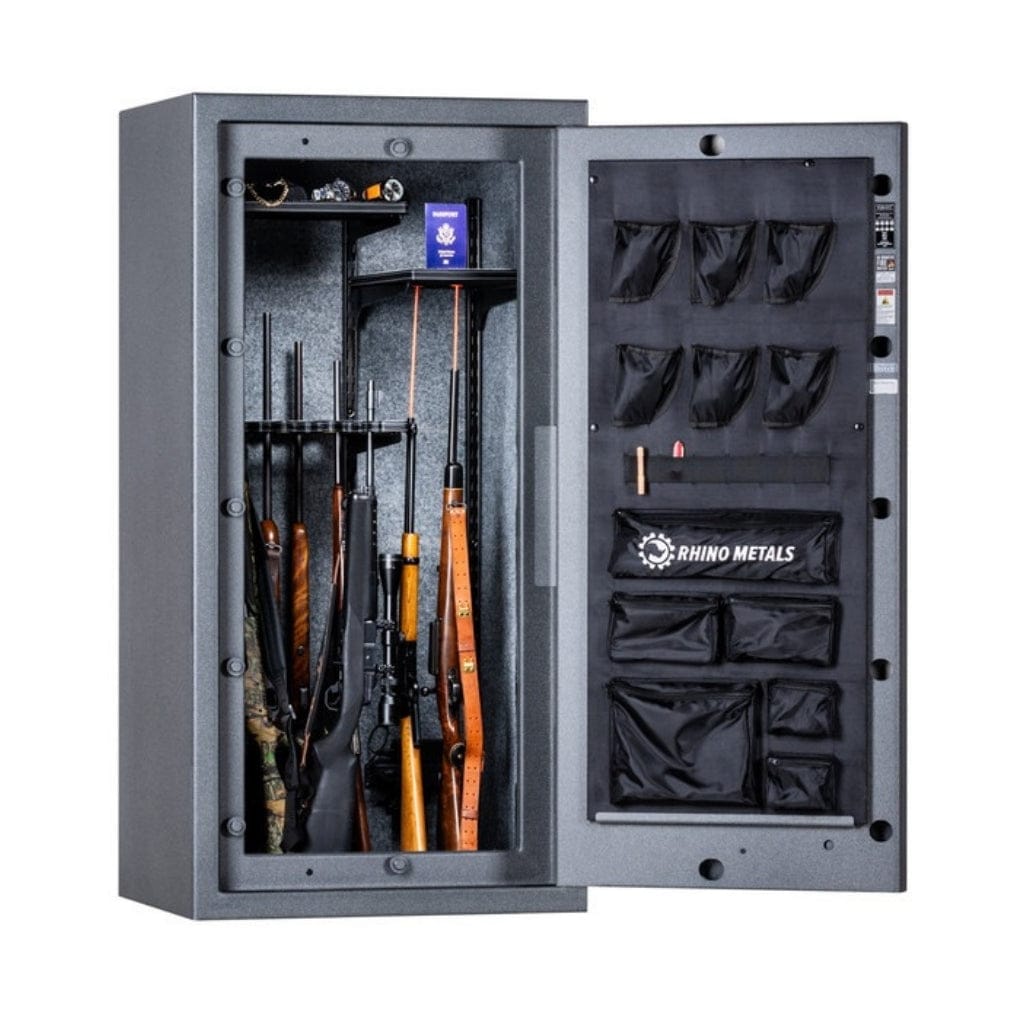 Rhino RX6030 Raptor Series Gun Safe | UL RSC Rated / CA DOJ Compliant | 40 Long Gun Capacity | 80 Min Fire Protection