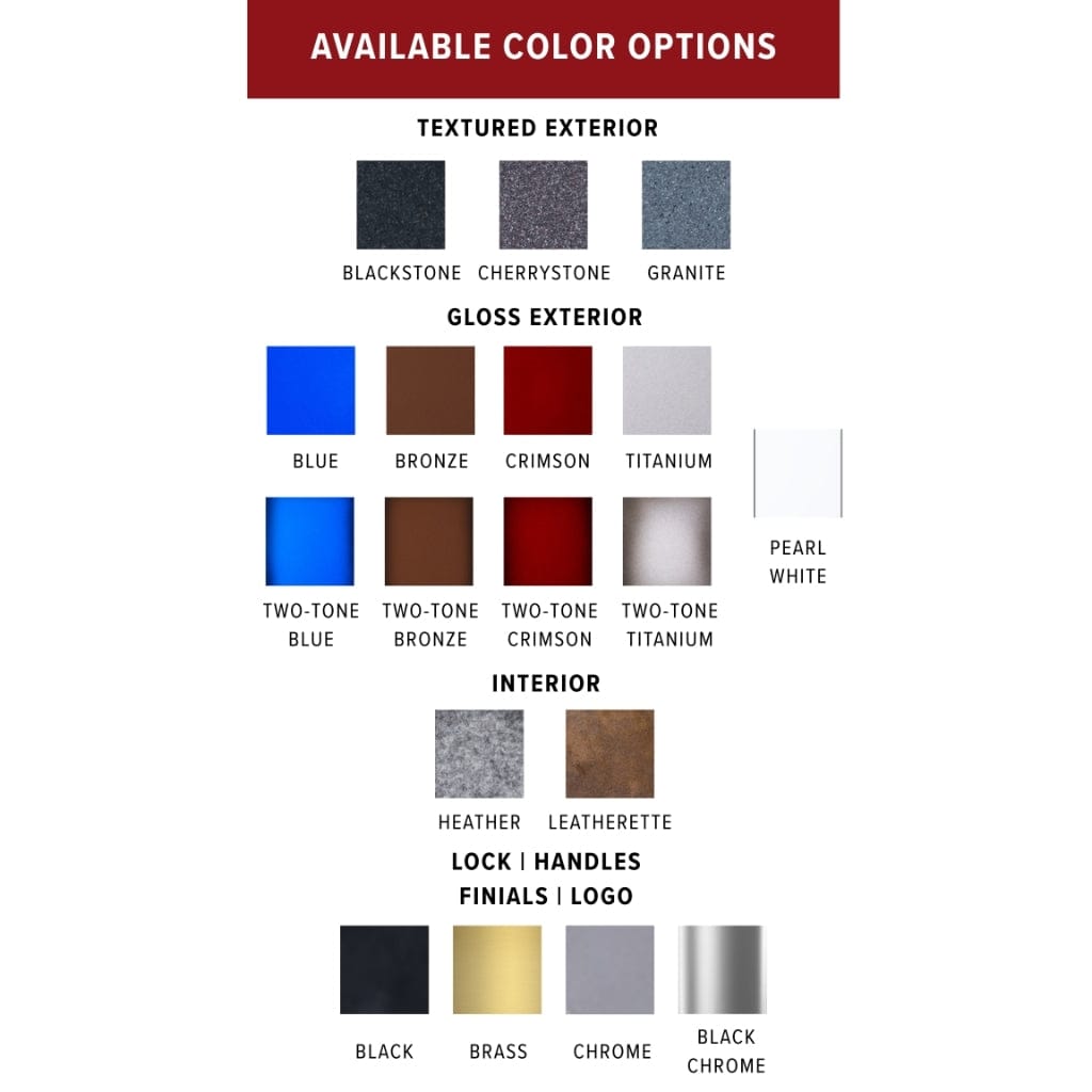 Rhino RX6030 Raptor Series Gun Safe | UL RSC Rated / CA DOJ Compliant | 40 Long Gun Capacity | 80 Min Fire Protection