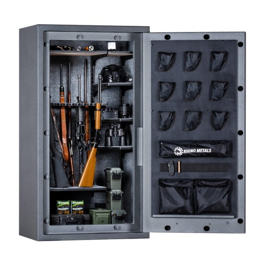 Rhino RX6636 Raptor Series Gun Safe | UL RSC Rated / CA DOJ Compliant | 49 Long Gun Capacity | 80 Min Fire Protection
