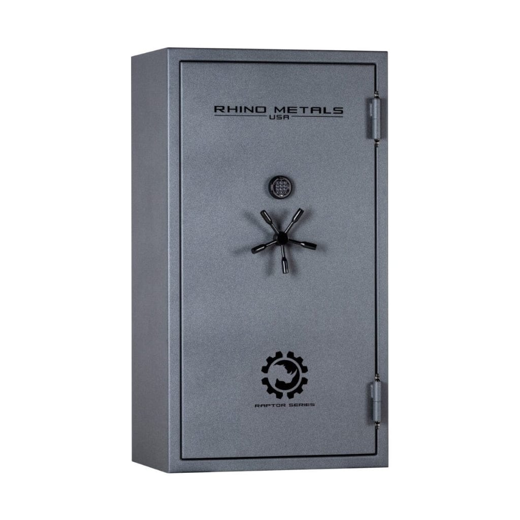 Rhino RX6636 Raptor Series Gun Safe | UL RSC Rated / CA DOJ Compliant | 49 Long Gun Capacity | 80 Min Fire Protection