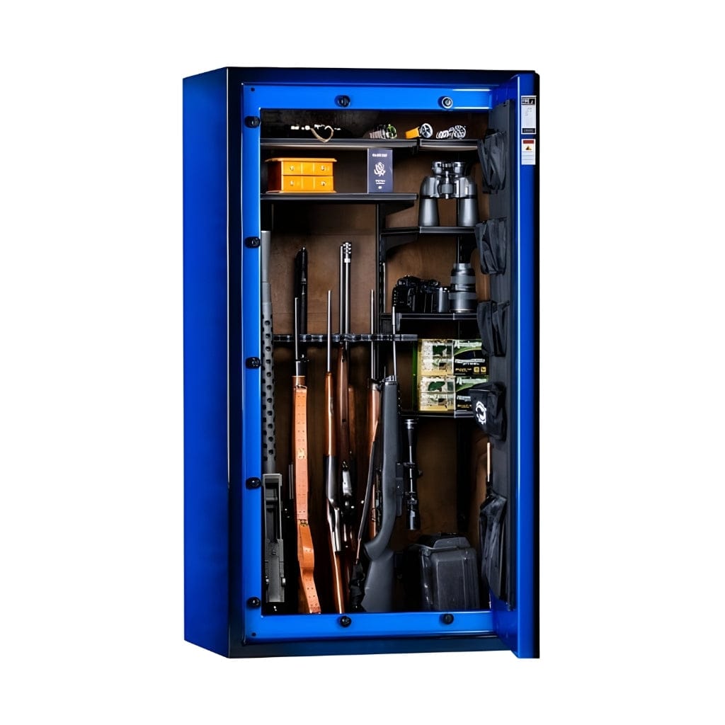 Rhino RX6636GL Raptor Series Gun Safe | UL RSC Rated / CA DOJ Compliant | 49 Long Gun Capacity | 80 Min Fire Protection