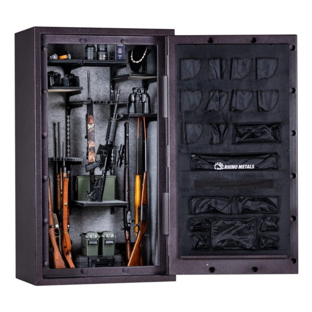 Rhino RX7241 Raptor Series Gun Safe | UL RSC Rated / CA DOJ Compliant | 56 Long Gun Capacity | 80 Min Fire Protection