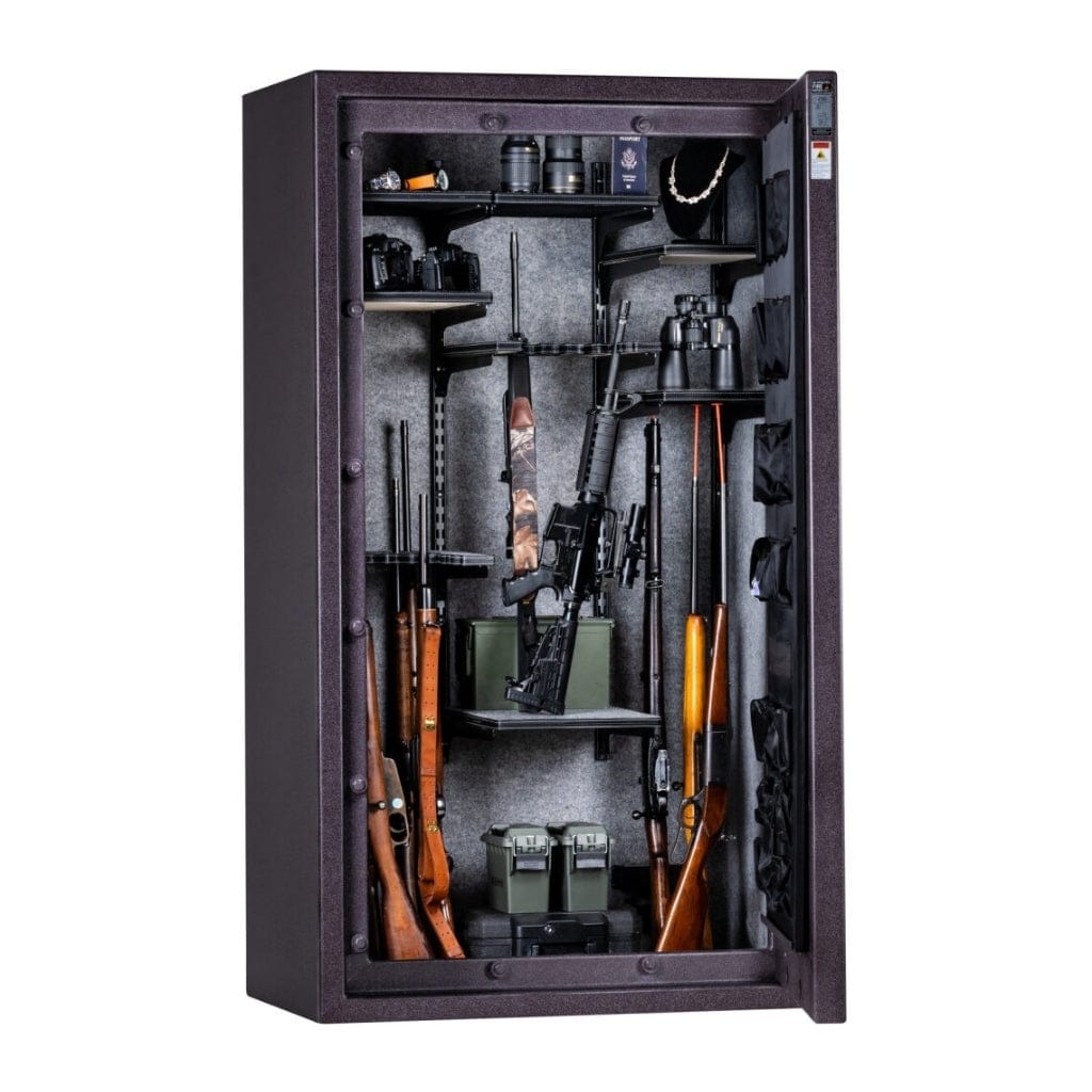 Rhino RX7241 Raptor Series Gun Safe | UL RSC Rated / CA DOJ Compliant | 56 Long Gun Capacity | 80 Min Fire Protection