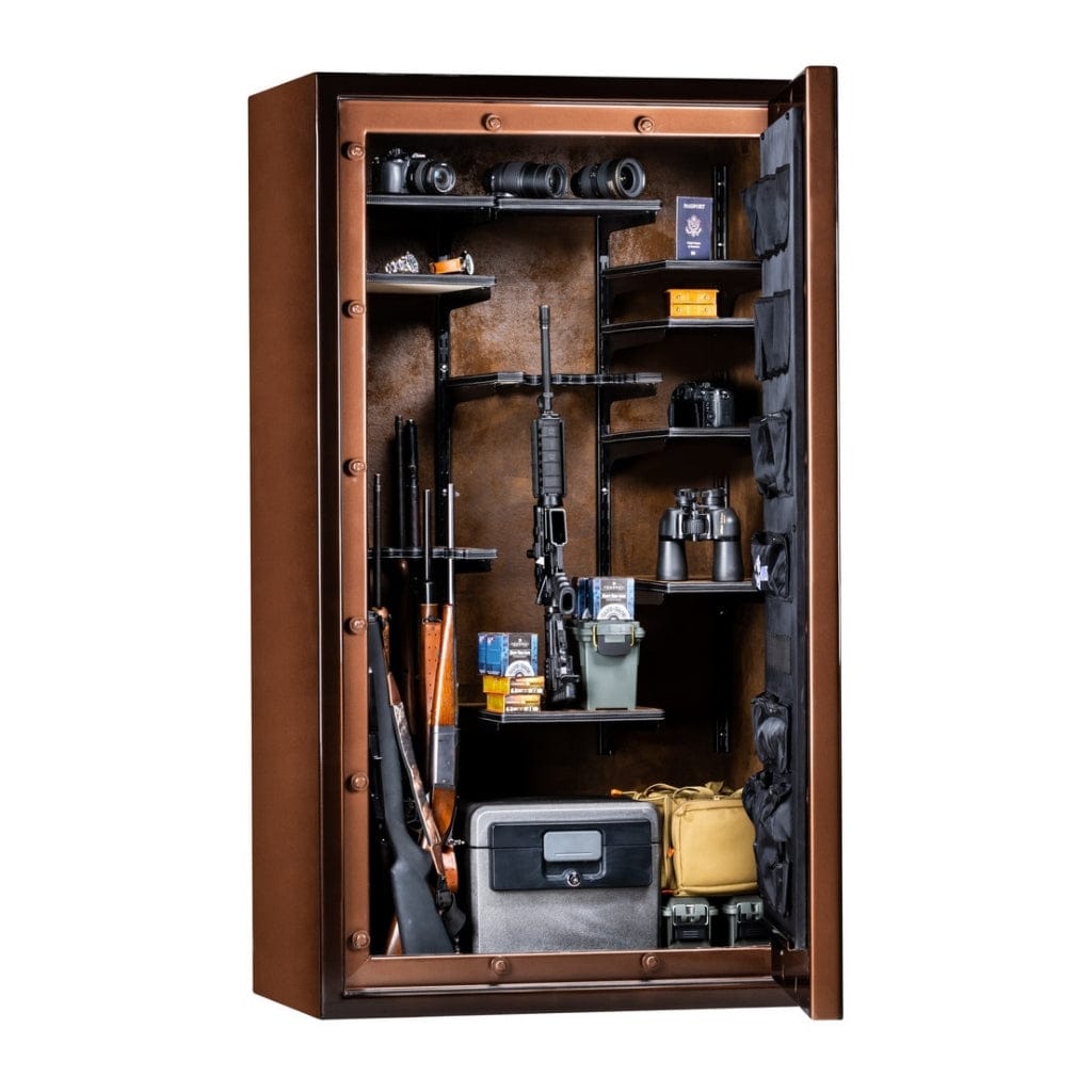 Rhino RX7241GL Raptor Series Gun Safe | UL RSC Rated / CA DOJ Compliant | 56 Long Gun Capacity | 80 Min Fire Protection