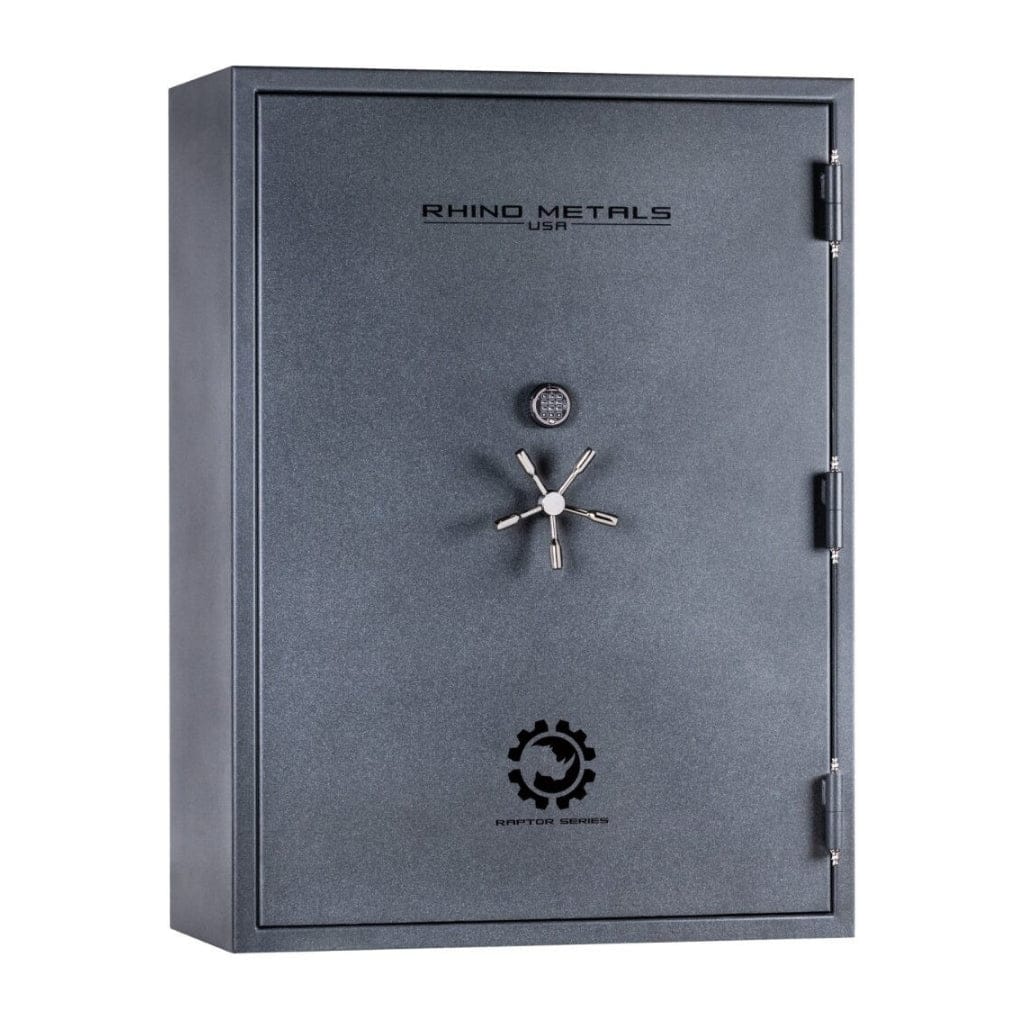 Rhino RX7253 Raptor Series Gun Safe | UL RSC Rated / CA DOJ Compliant | 78 Long Gun Capacity | 80 Min Fire Protection