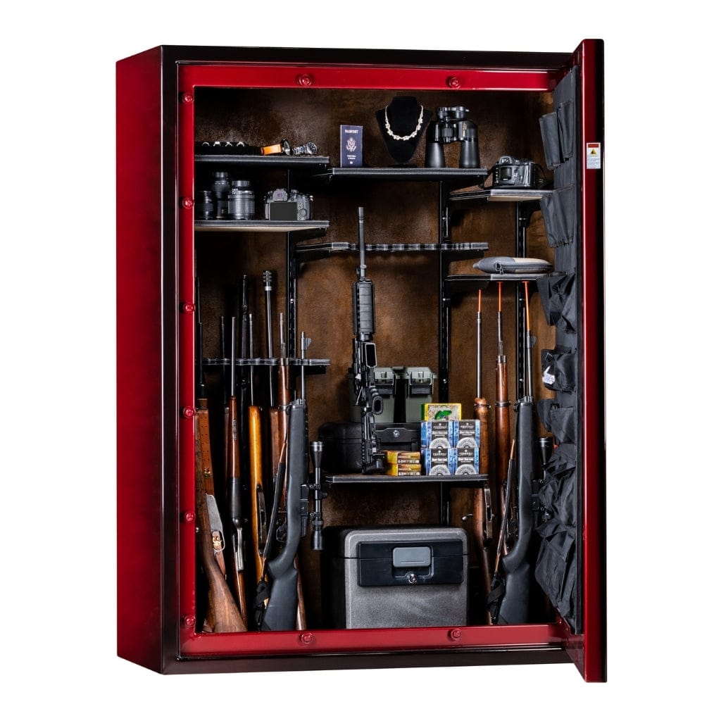 Rhino RX7253GL Raptor Series Gun Safe | UL RSC Rated / CA DOJ Compliant | 78 Long Gun Capacity | 80 Min Fire Protection