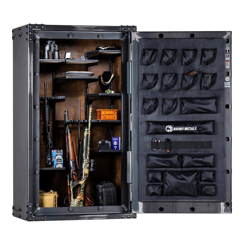 Rhino TGIX7241 Ironworks Thunderbolt Gun & Rifle Safe | 51 Long Guns Capacity | 170 Minute Fire Rated
