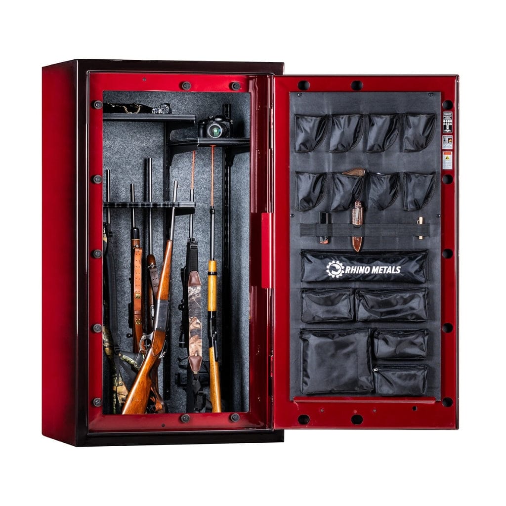 Rhino TGX6033GL Ironworks Thunderbolt Gun and Rifle Safe | 38 Long Guns Capacity | 160 Minute Fire Rated