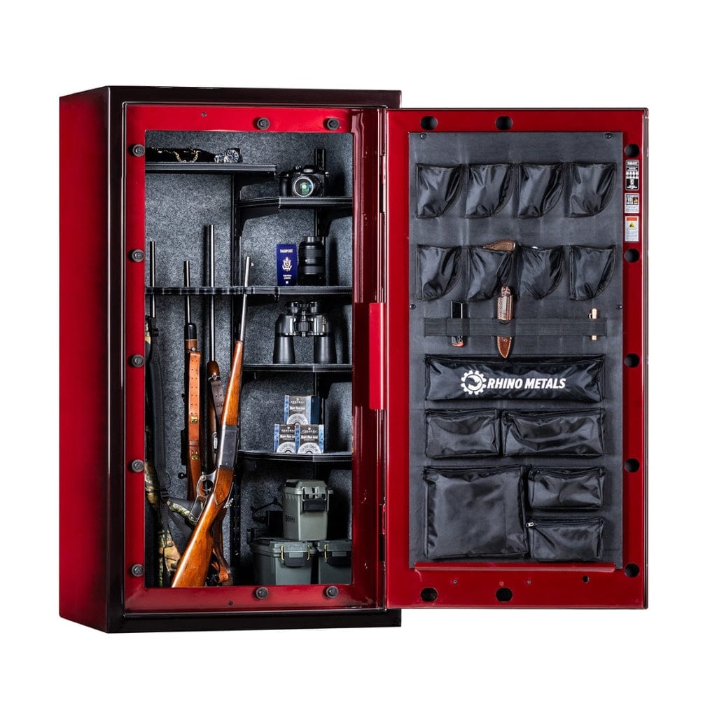 Rhino TGX6033GL Ironworks Thunderbolt Gun and Rifle Safe | 38 Long Guns Capacity | 160 Minute Fire Rated