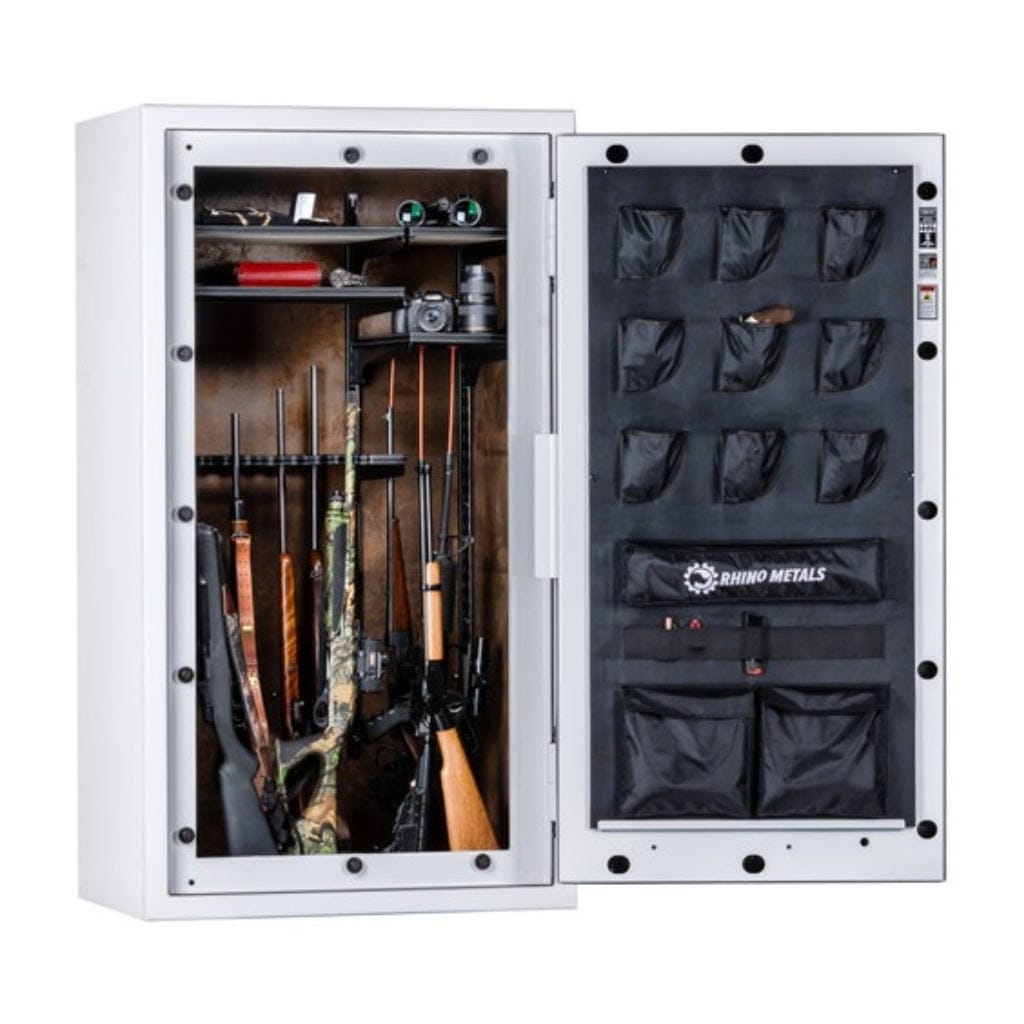 Rhino TGX6636GL Ironworks Thunderbolt Gun and Rifle Safe | 42 Long Guns Capacity | 160 Minute Fire Rated