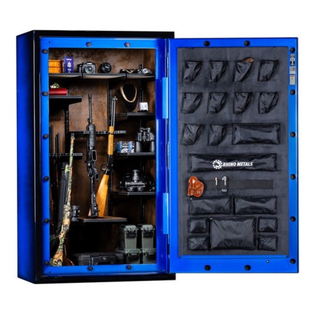 Rhino TGX7241GL Ironworks Thunderbolt Gun and Rifle Safe | 51 Long Guns Capacity | 160 Minute Fire Rated
