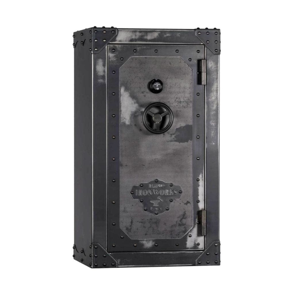 Rhino TIX6033 Ironworks Thunderbolt Gun & Rifle Safe ǀ 38 Long Guns Capacity ǀ 170 Minute Fire Rated