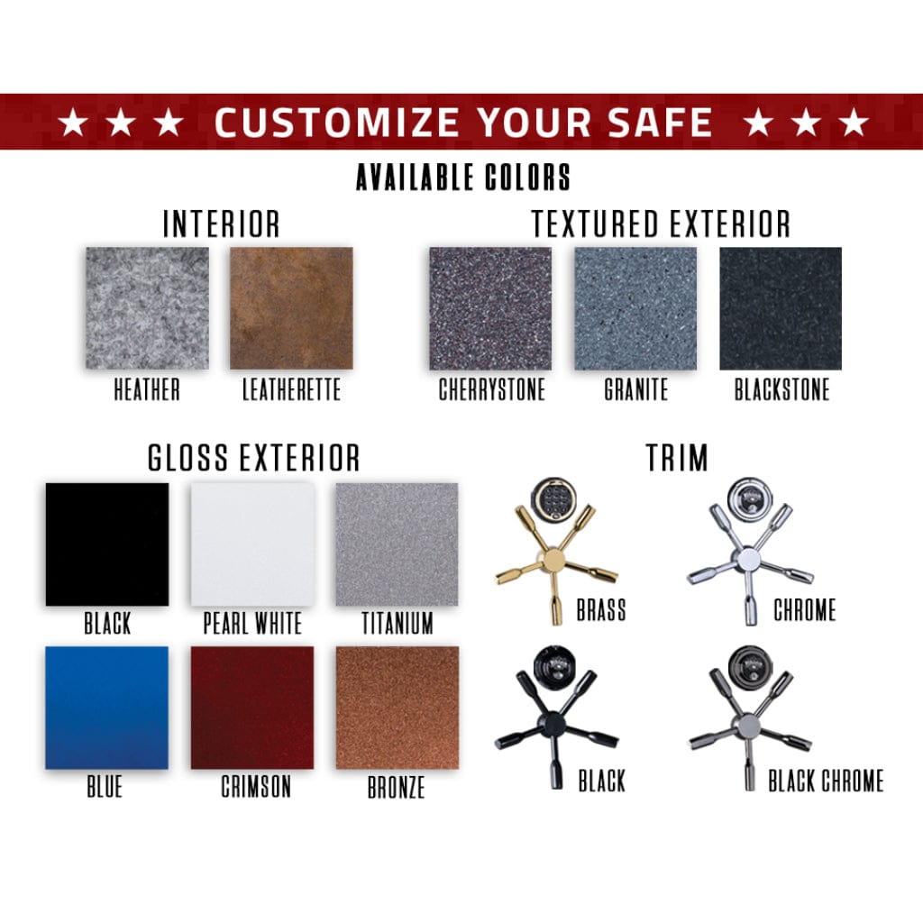 Rhino TX7241GL Ironworks Thunderbolt Gun and Rifle Safe | 51 Long Guns Capacity | 160 Minute Fire Rated