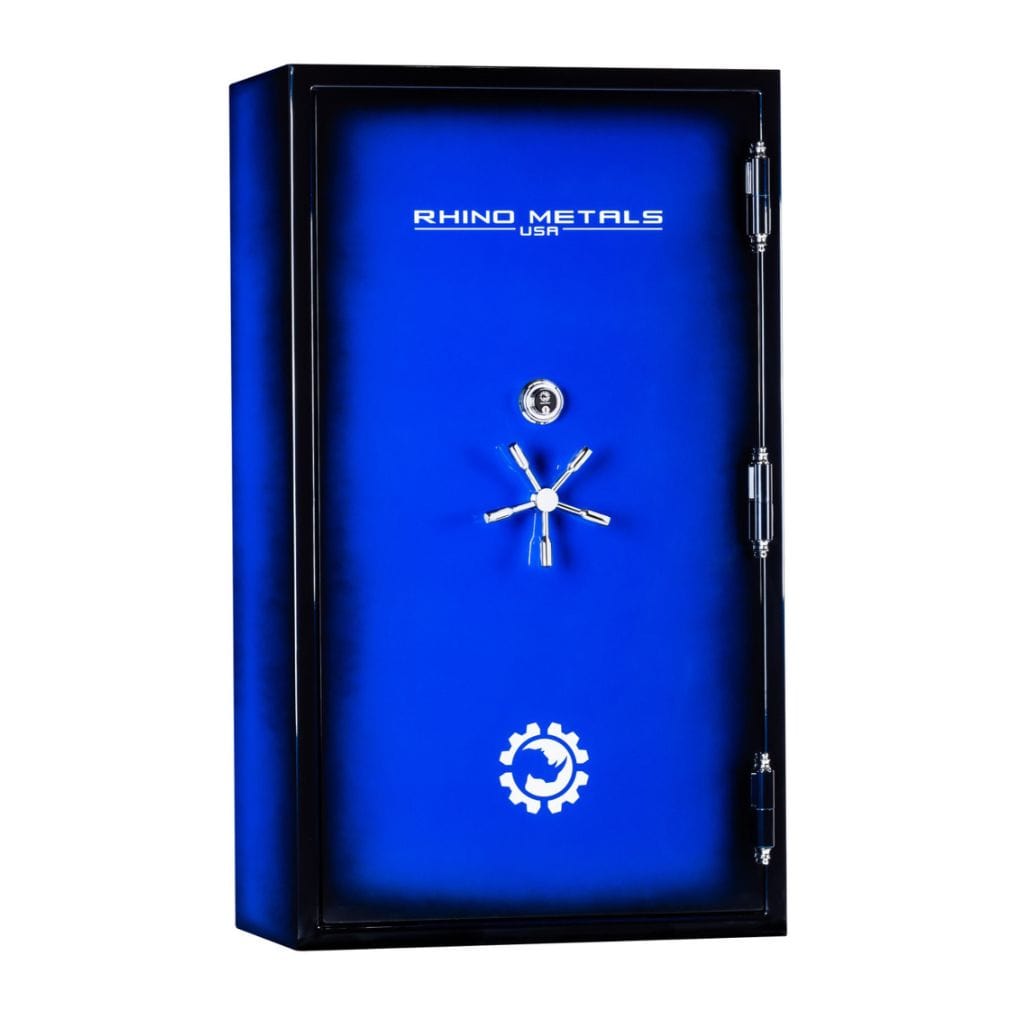 Rhino TX7241GL Ironworks Thunderbolt Gun and Rifle Safe | 51 Long Guns Capacity | 160 Minute Fire Rated