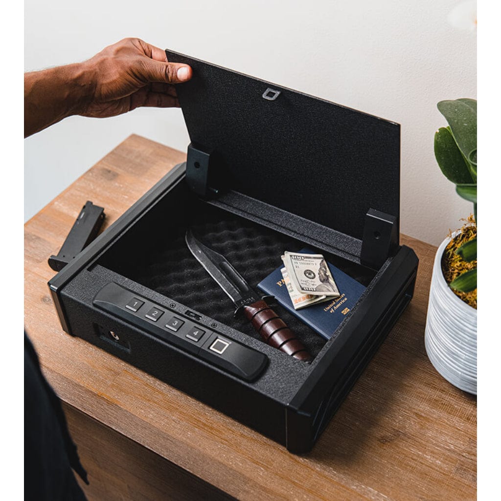 Handgun Safe RPNB RP19001F Multi Pistol Safe | 2 Handgun Capacity | CA DOJ Approved ...